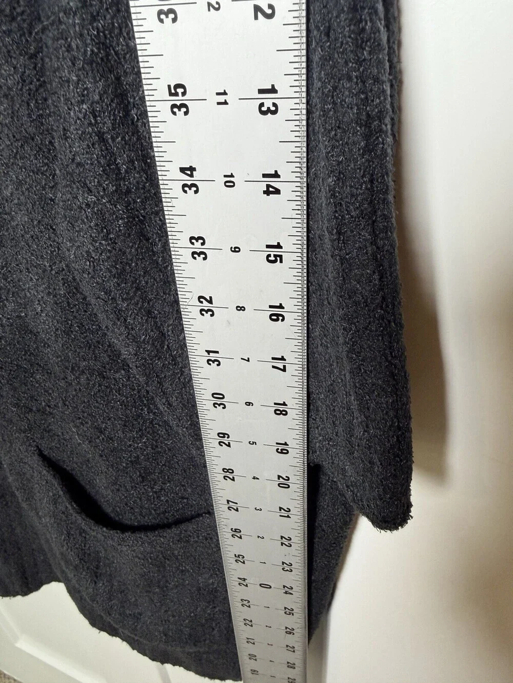 Barefoot Dreams CozyChic Lite Tunic Pullover L/XL Gray Half Zip Side Slits